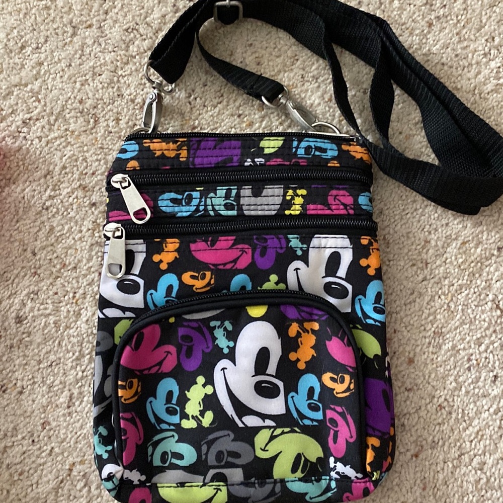 Disney Parks Authentic Cross Body Mickey Bag
